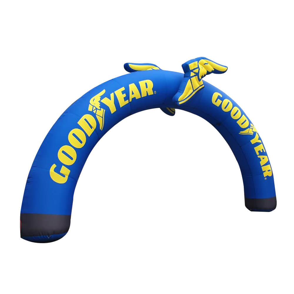 Semicircular sport marathon Road running event Inflatable Entrance tart And Finish Line Balloon Arch 1