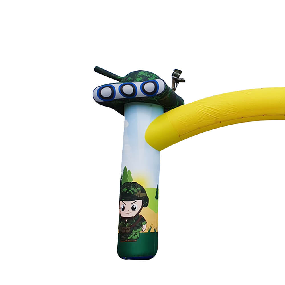 Semicircular tank event festival Customized Advertising Inflatable Arch 2
