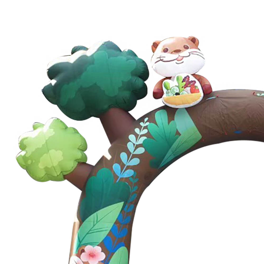 inflatable arch for advertising Animal forest event Advertising jungle inflatable arch Inflatable Arch 2