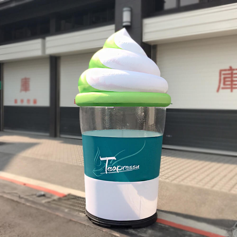 Inflatable Ice cream Mascot characters Advertising light 2