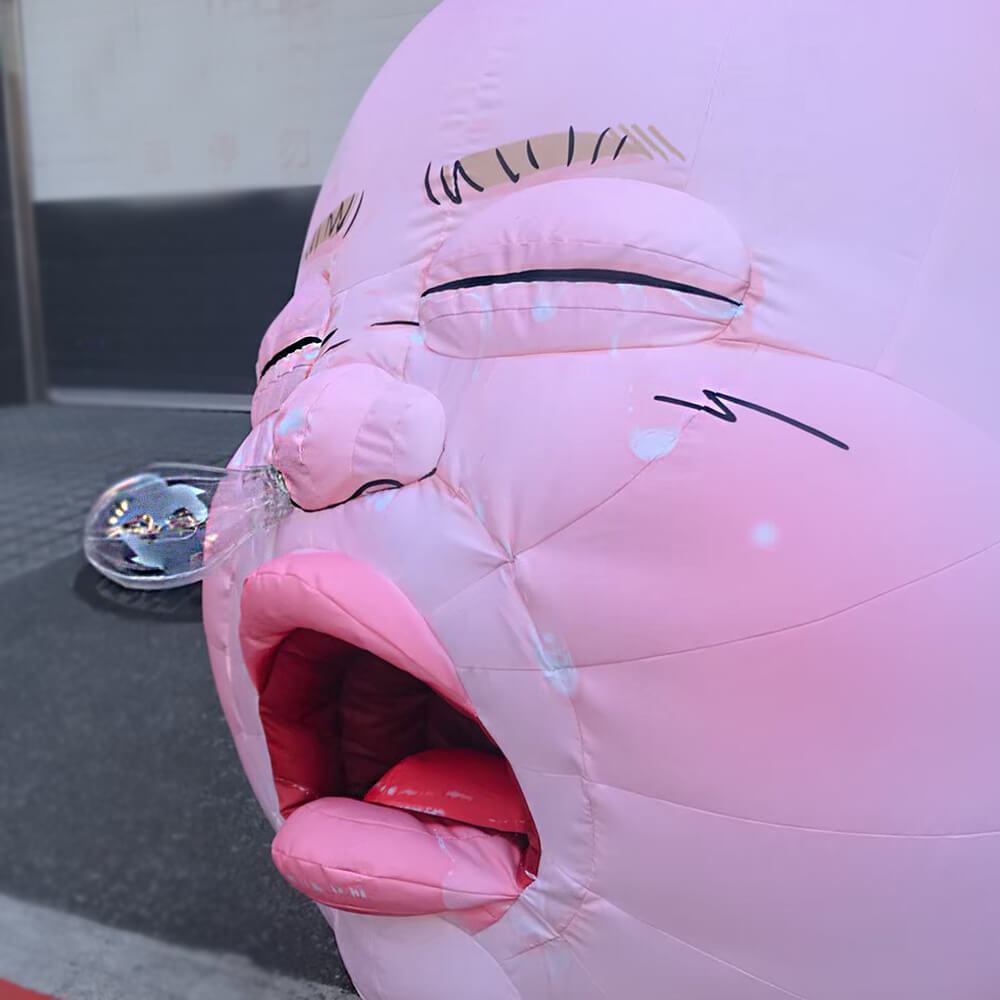 Custom Shapes Inflatable Advertising Mascot characters Cartoon big head 2