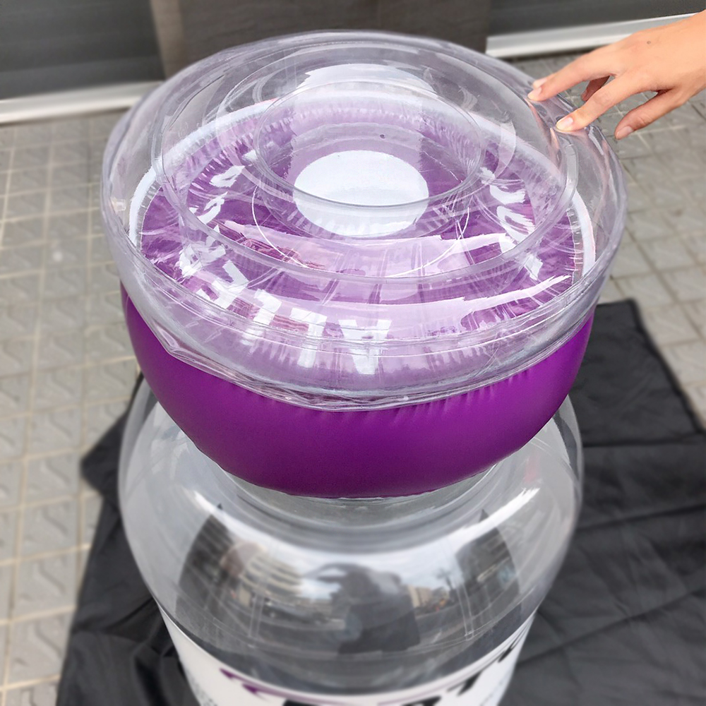 Customized air sealed advertising inflatable bottle inflatable balloon 2