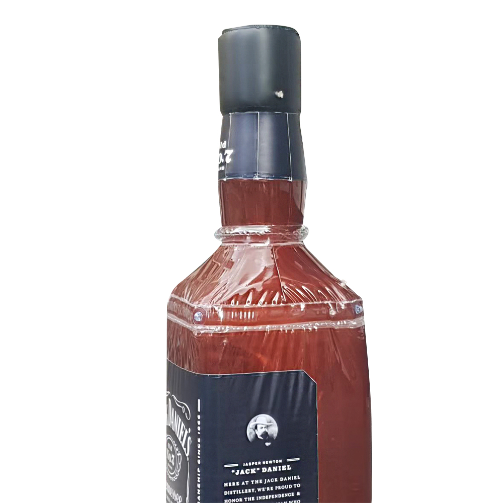 Wine bottle style customized air sealed advertising inflatable bottle inflatable model balloon 2